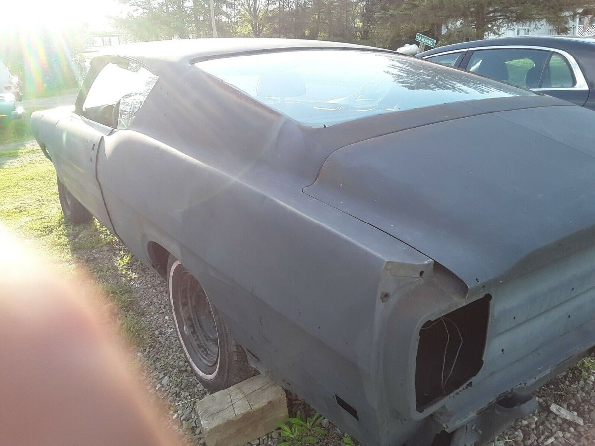 1969 ford torino grey rwd automatic