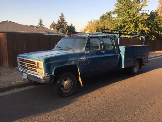 1990 chevy 3+3 3500 4x4 dually