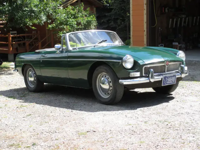 1966 classic mgb roadster original owner - very clean