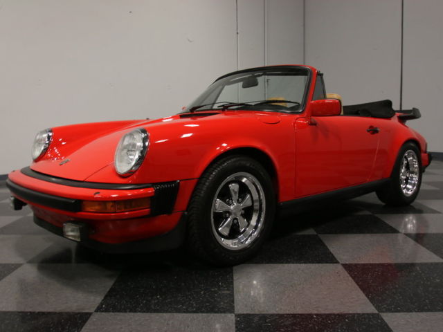 dialed-in 911 sc, rare cabriolet, low ownership ga car, coa, recent maintenance