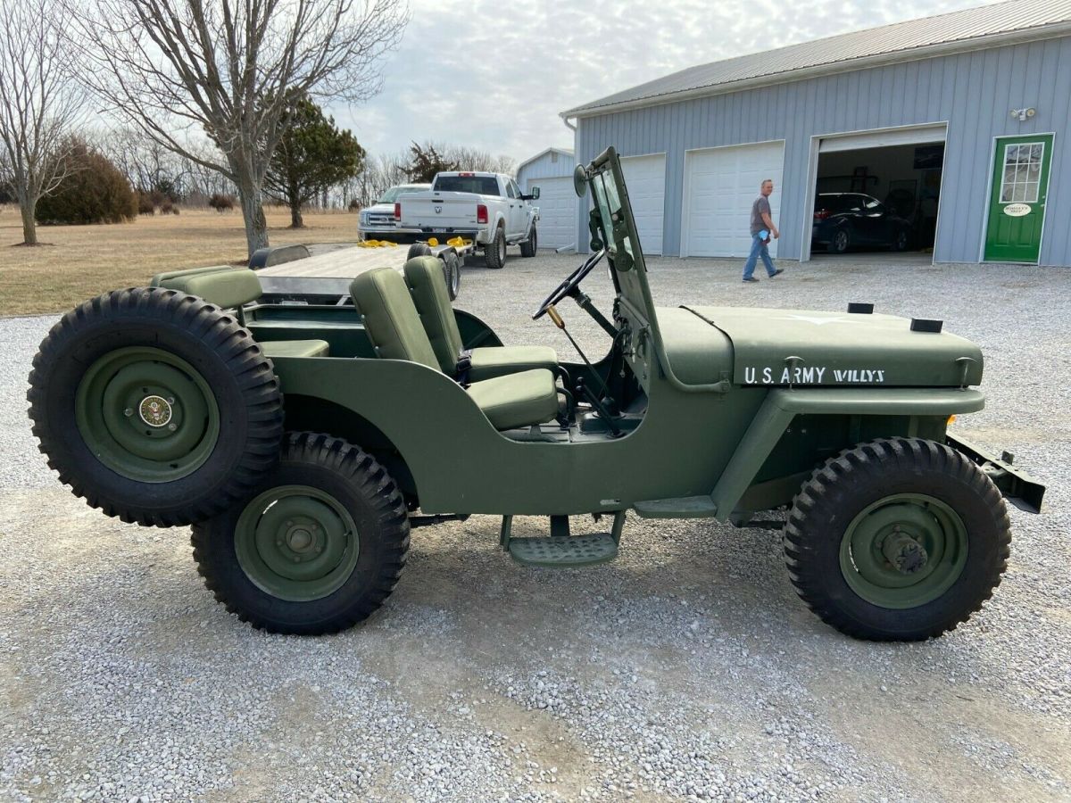 restored 1948 jeep willys cj2a