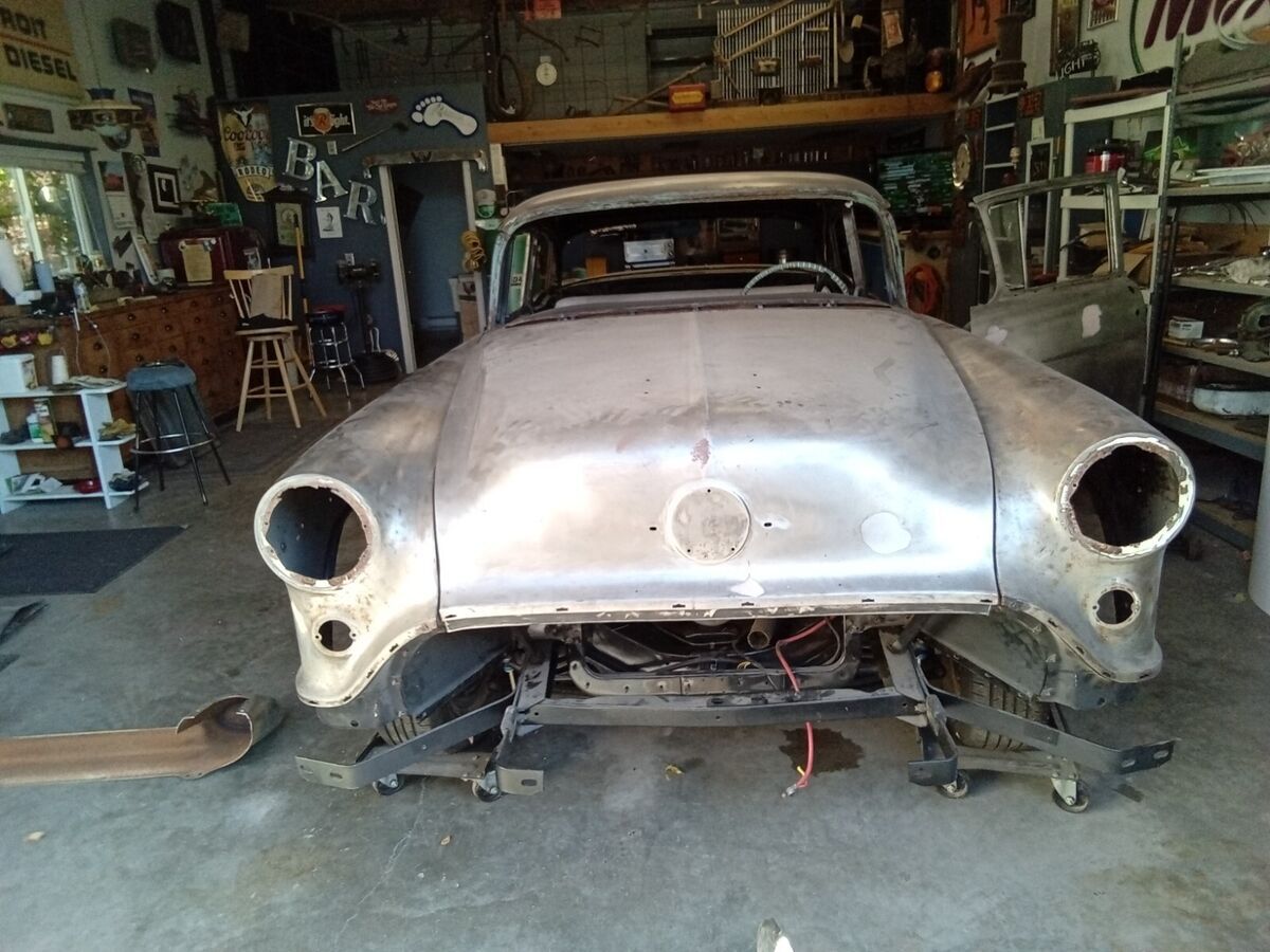 very nice body striped to bare medal with rebuilt v8 engine