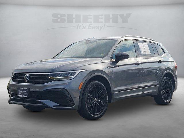 2022 volkswagen tiguan 2.0t se r-line black