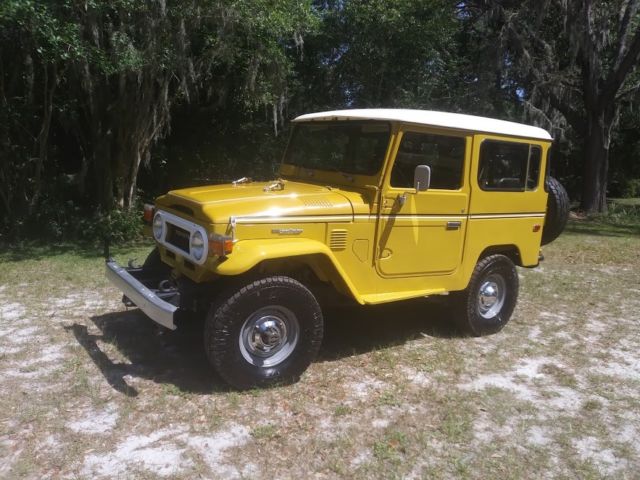 1978 toyota fj40 landcruiser (build for us market)