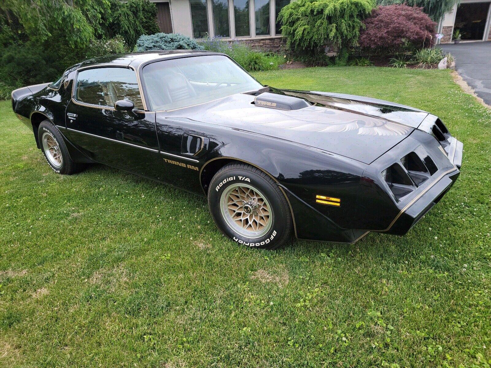 1979 pontiac trans am trans am black y84 se t tops engine 400