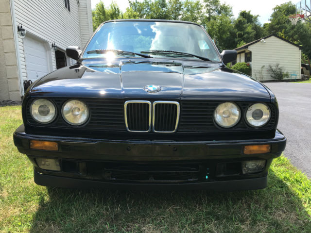 1989 bmw e30 325i 5sp manual - bmw collector owned - diamond black metallic