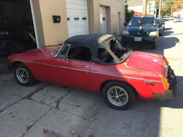 1980 mg mgb 4 speed convertible