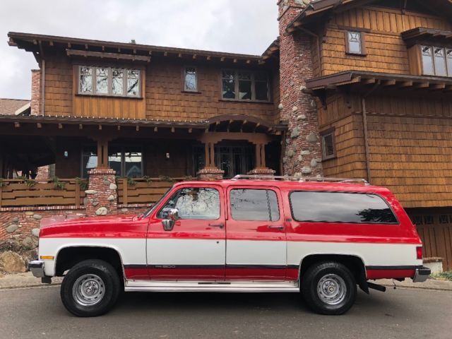 1989 gmc suburban sle 4x4 c/k-1500 chevrolet silverado k-2500 k5 k10 k20 k30 c10