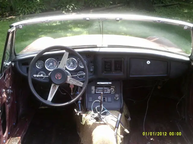1974 mg mgb base convertible 2-door 1.8l