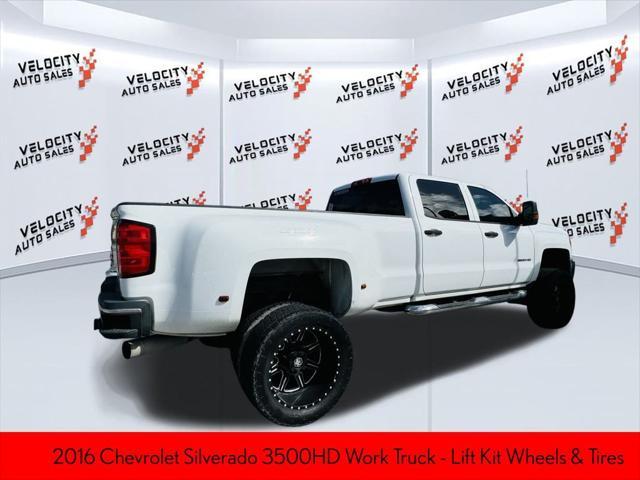 2016 chevrolet silverado 3500 wt