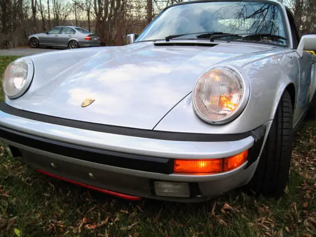 1987 porsche 911 carrera sunroof coupe 3.2 g50