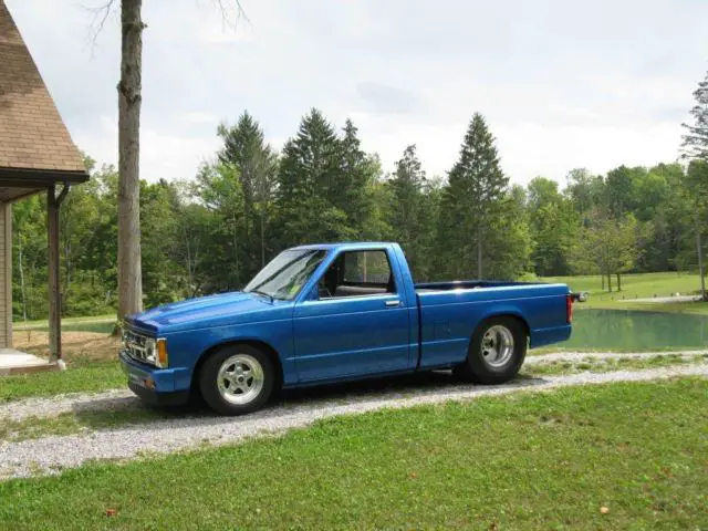 1987 chevrolet s-10 short bed pick up truck pro street
