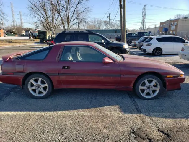1987 toyota supra turbo targa manual - needs work or parts car