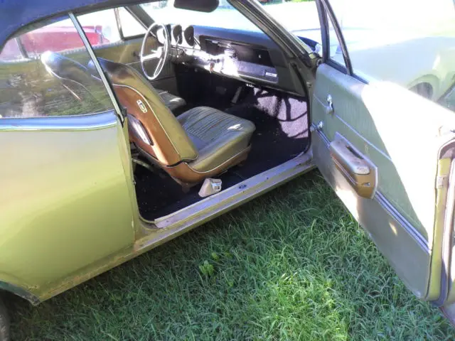 1968 cutlass convertible, 455 automatic, factory buckets