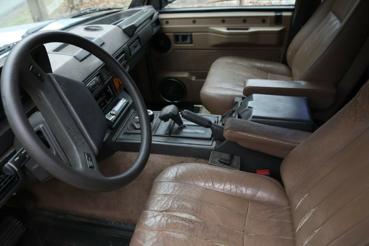 1990 land rover range rover classic 4x4 blue
