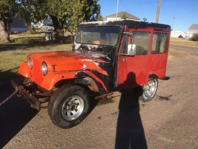 1970 mail jeep right hand rat rod hot rod project