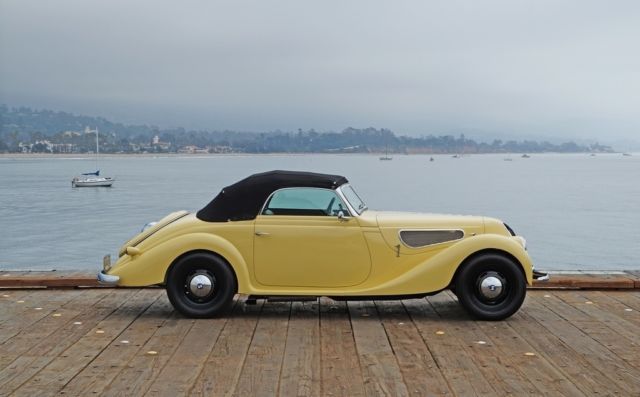 1938 bmw 327 sport cabriolet hot rod, beautifully restored, 5.7l 350ci v8