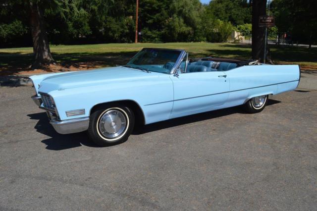 1967 cadillac deville convertible venetian blue ca ac car venetian blue v8 0 m
