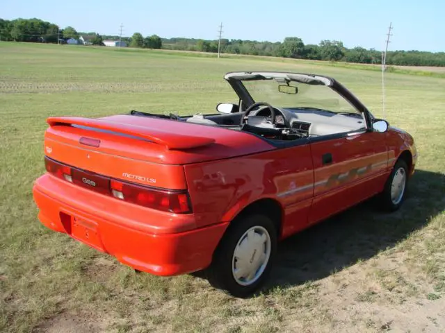 1992 geo metro convertible lsi