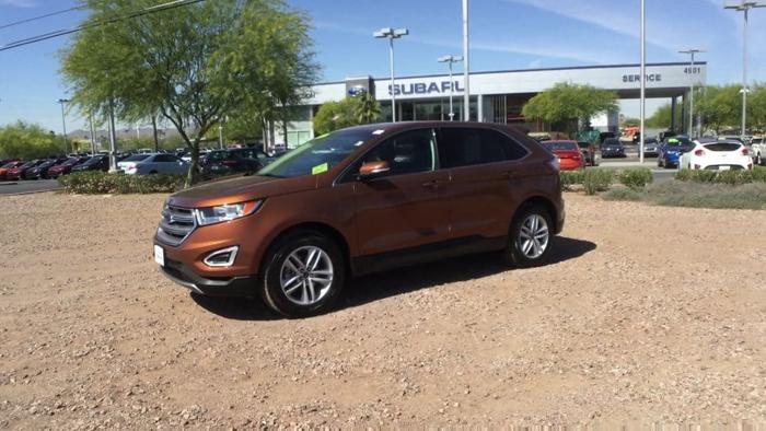 used 2017 ford edge fwd sel tucson, az 85704 for sale in tucson, arizona