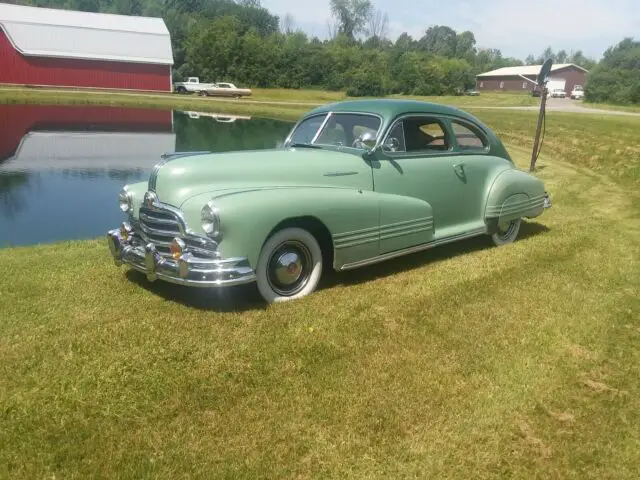 1947 pontiac streamliner fast back coupe
