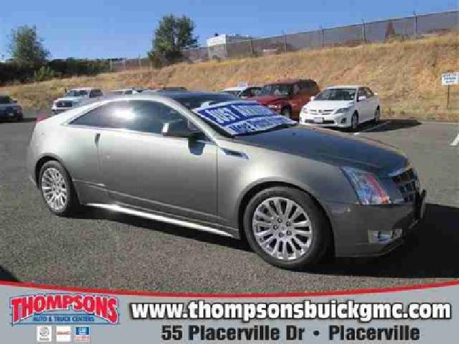 2011 cadillac cts coupe performance in placerville, ca