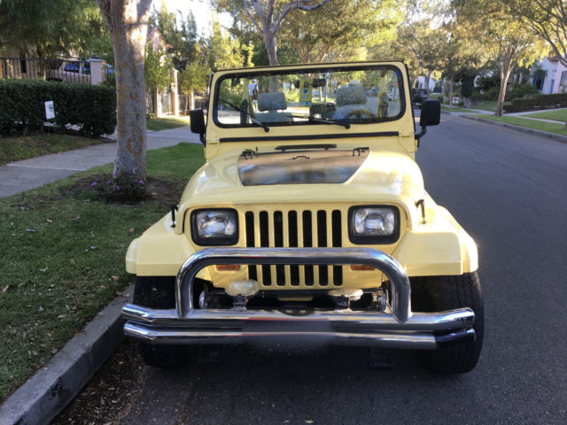 1989 jeep wrangler islander rare automatic transmission need to sell quick