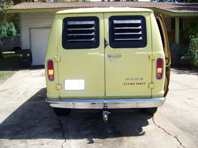 1975 ford van econoline e100 shorty surfer / camper, good times van