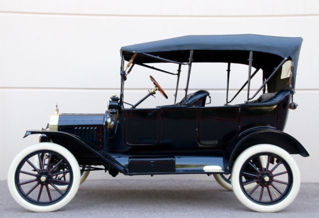 antique henry ford brass era a nice model t touring rare vintage old - timer