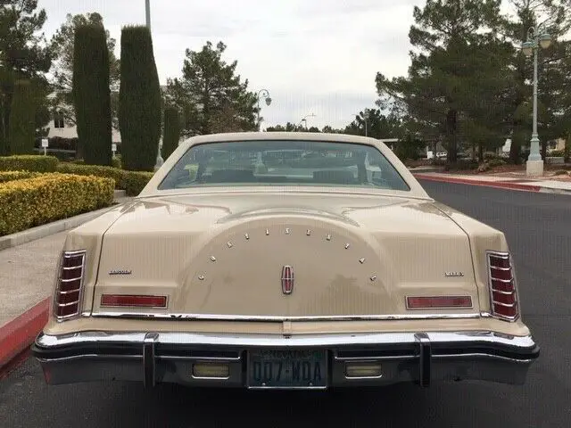 1978 lincoln continental mark v cartier designer series