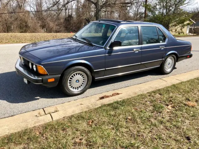 1987 bmw 735i one owner all original 35k mile car !!!