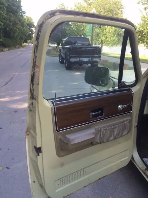 1974 chevrolet cheyenne super 454, texas truck, original paint cold ac