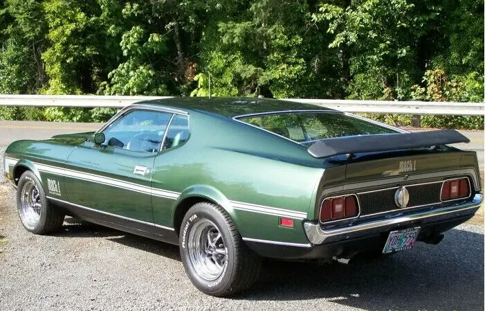 1971 ford mustang mach 1 fastback 351 cleveland 80,000 miles 4-spd manual hurst