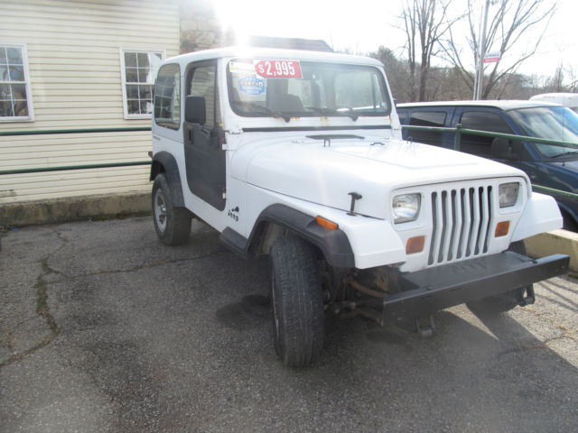 1994 jeep wrangler s sport utility 2-door 2.5 no reserve auction last bidder buy