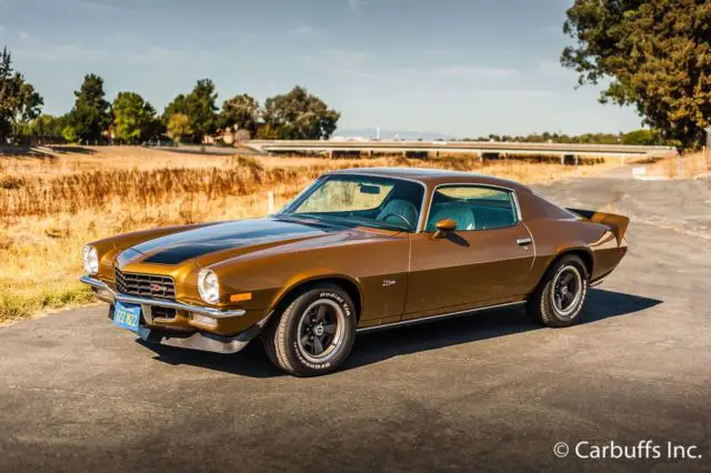 rare matching numbers z/28! factory m22 4 speed! restored! excellent color combo