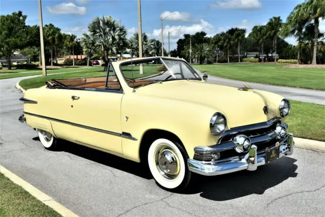 award winning 1951 ford custom deluxe convertible 239 v8 3 speed power top