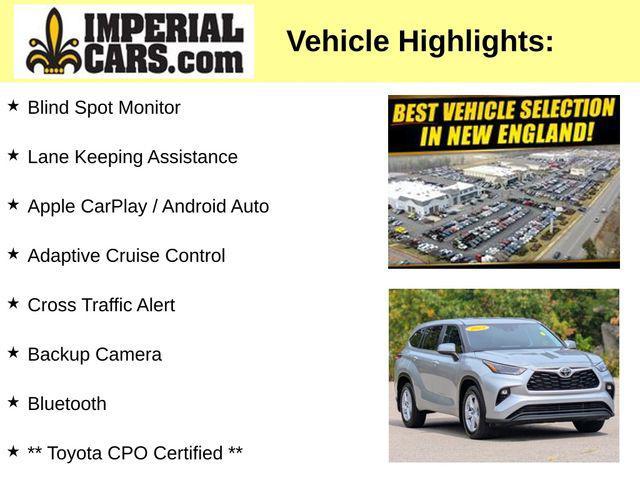 2023 toyota highlander le