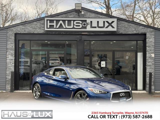 2018 infiniti q60 3.0t red sport 400