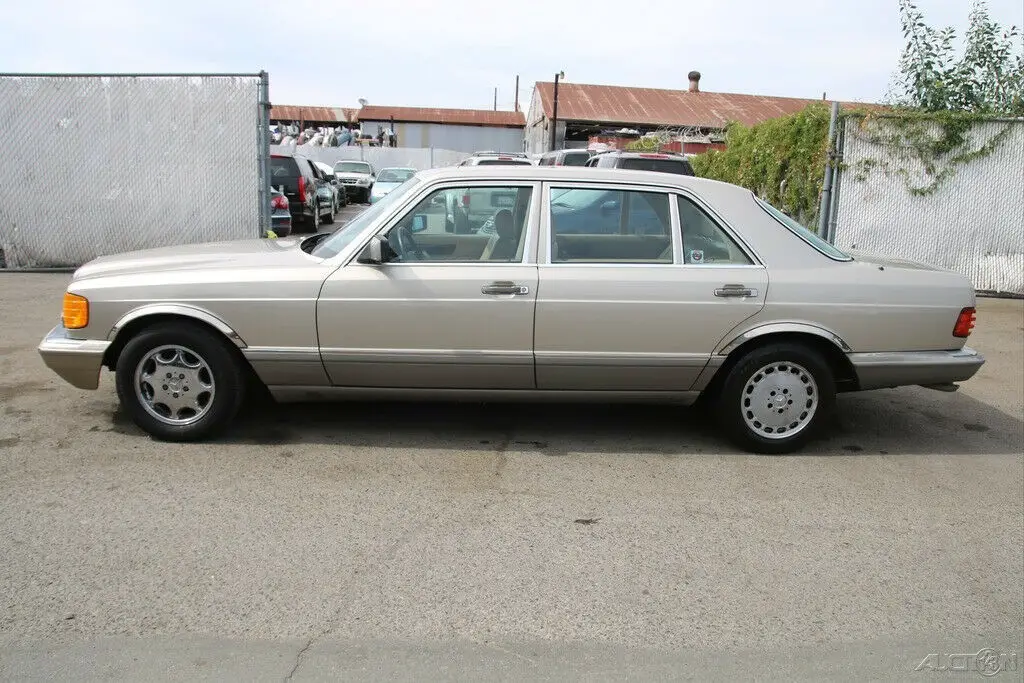1989 mercedes-benz 300sel sedan automatic 6 cylinder no reserve
