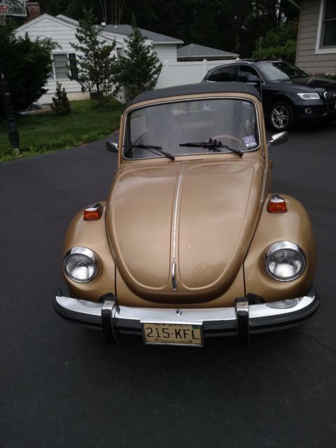 1974 vw super beetle "sun bug" convertible