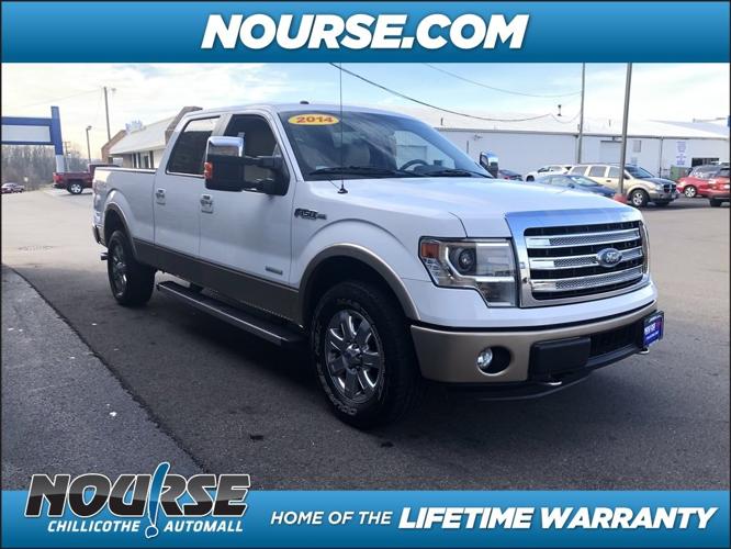 used 2014 ford f150 lariat chillicothe, oh 45601 for sale in chillicothe, ohio