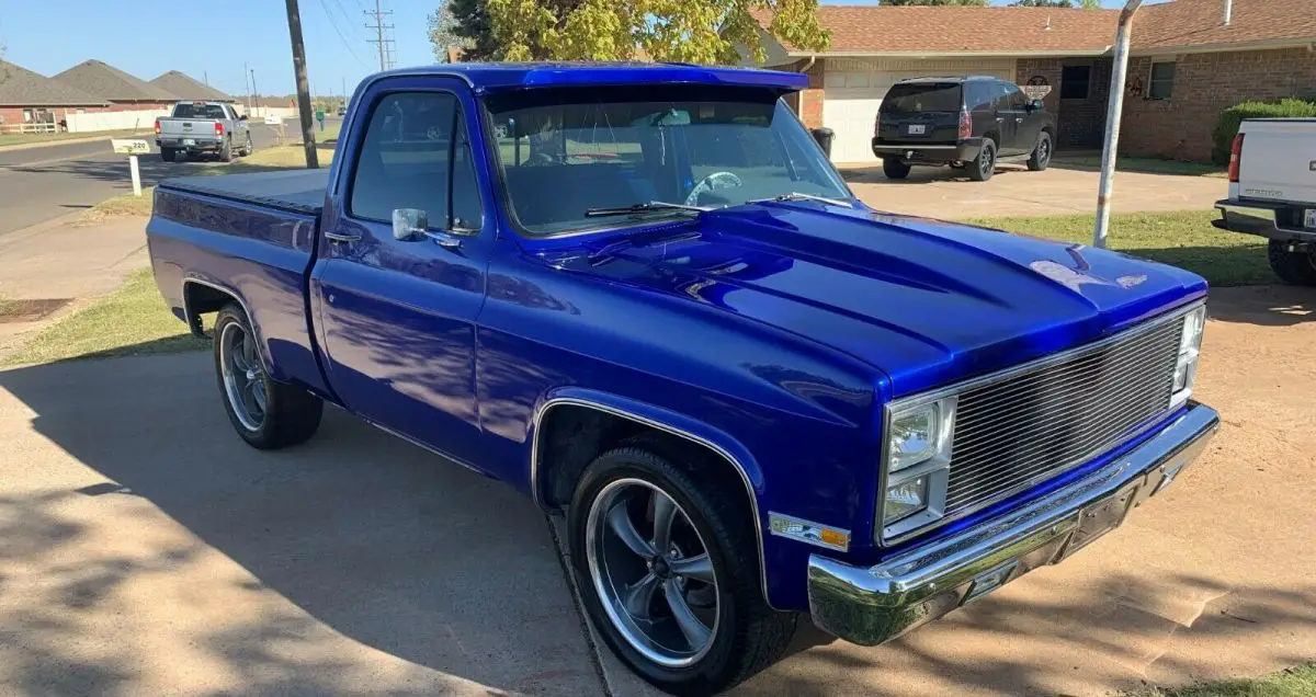 1983 chevrolet c-10 fleet side short bed truck