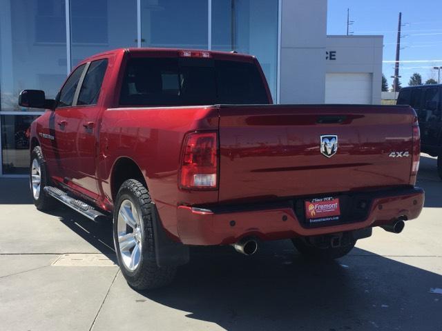 2012 ram ram pickup 1500 sport 4x4 sport 4dr crew cab 5.5 ft. sb pickup for sale in bar nunn, wyoming