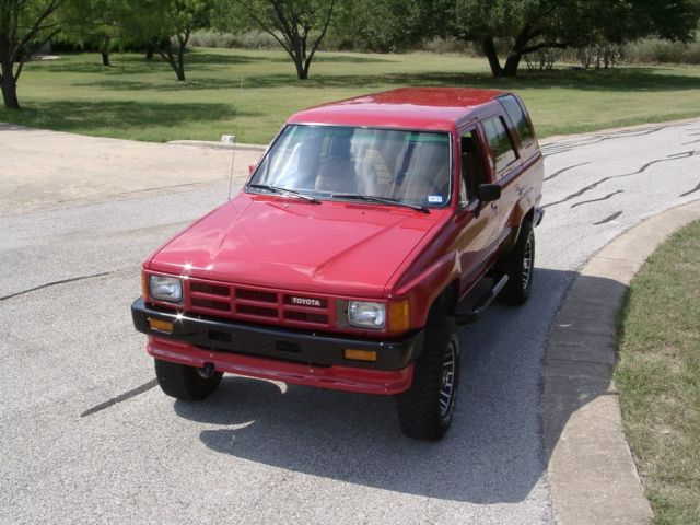 1986 toyota 4runner dlx 4wd, 2.4+l 22r-e, 5 spd od mt (see description for more)