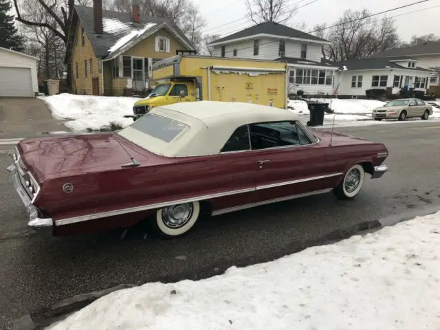 1963 ss impala convertible