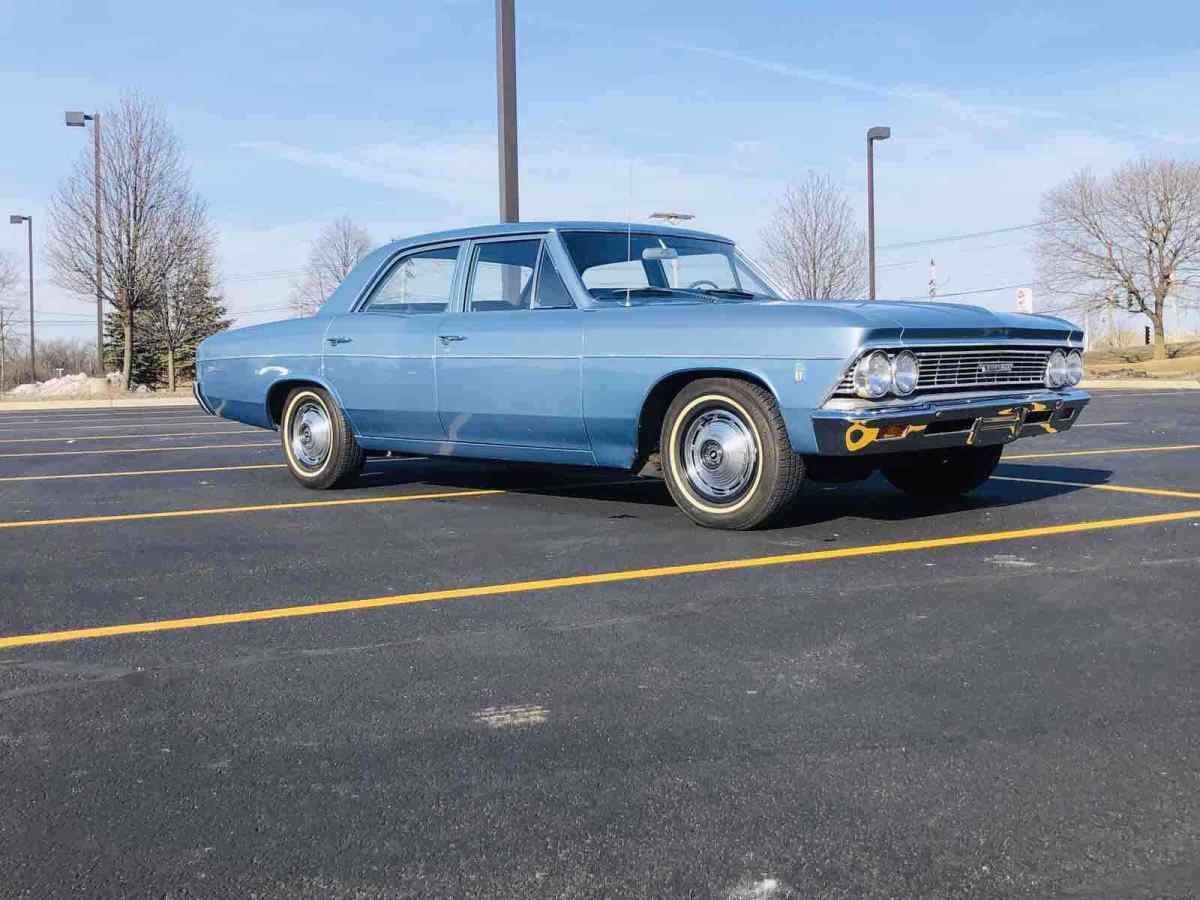 1966 chevrolet chevelle sedan sedan blue rwd automatic 300 deluxe
