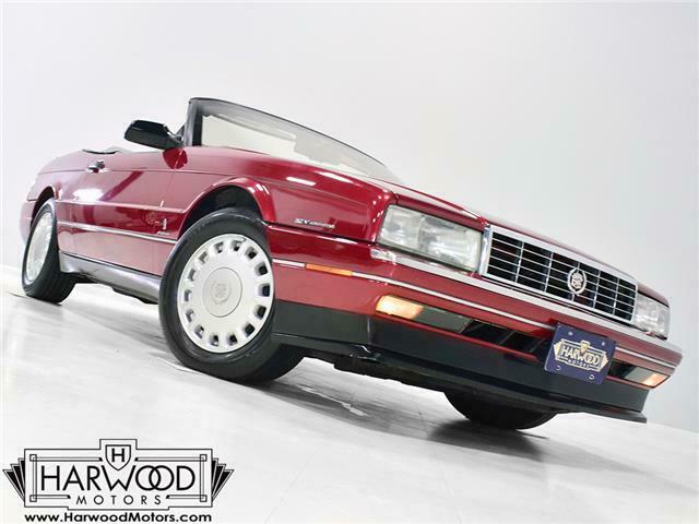 1993 cadillac allante 116617 miles pearl red 4.6 liter dohc v8 4-speed automat