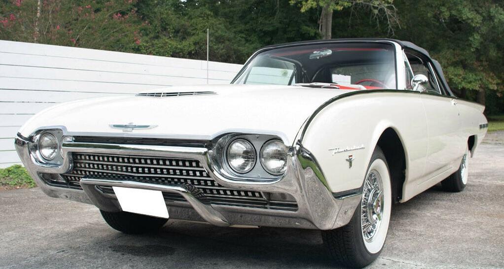 1962 ford thunderbird convertible 390ci automatic