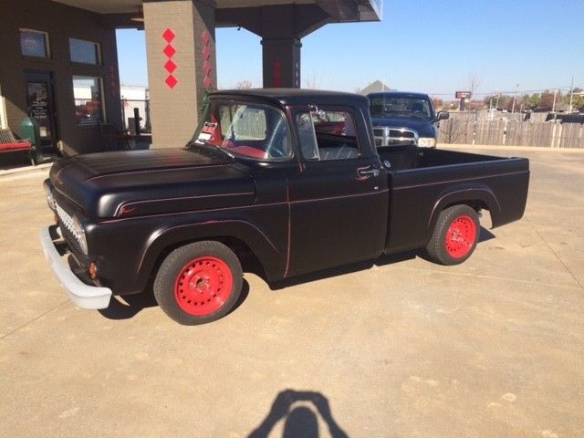 1958 ford f-100 hot rod pickup
