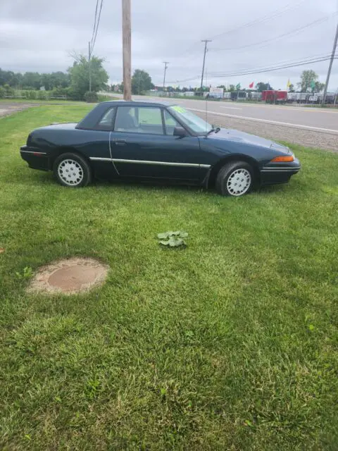 1993 mercury capri base convertible 2-door 1.6l no reserve